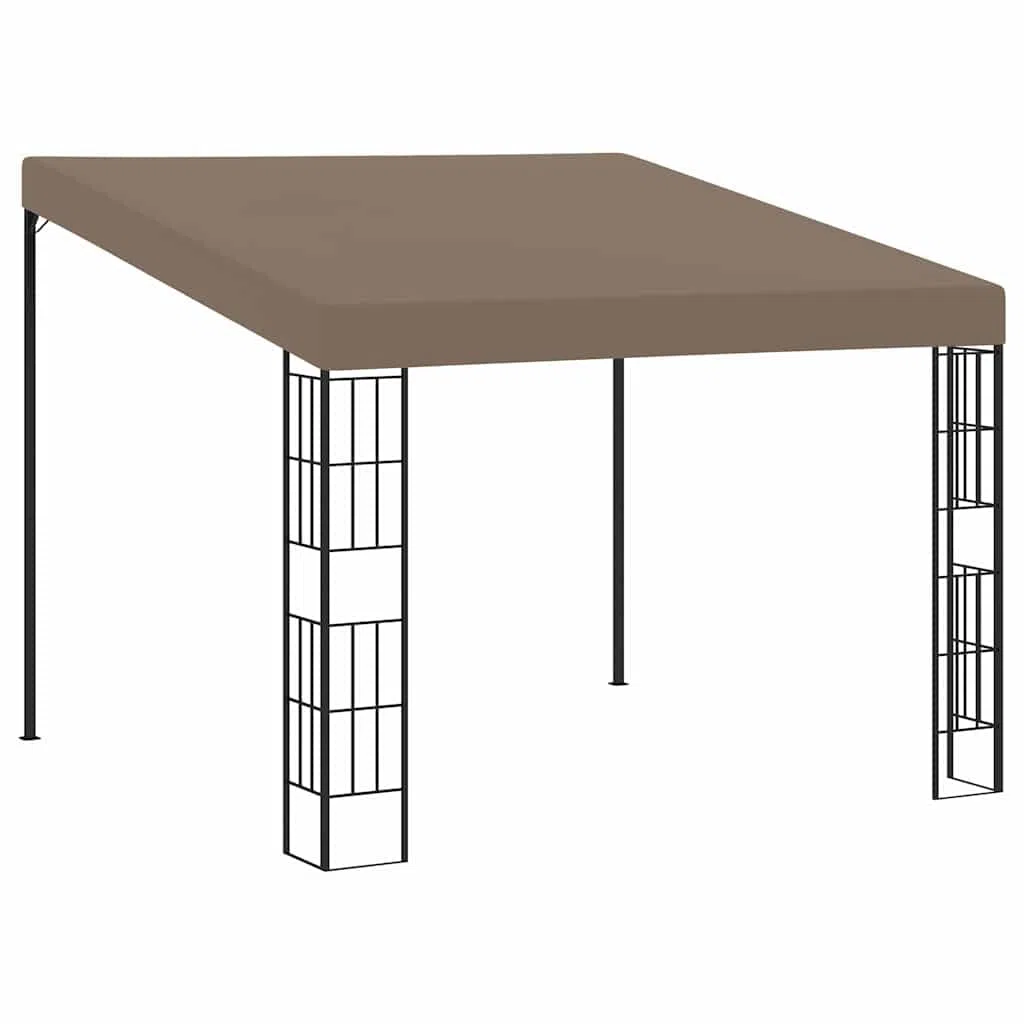 Altana ścienna szara taupe 3x3 m
