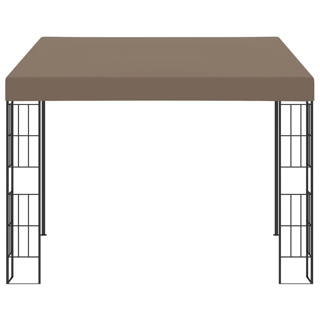 Altana ścienna szara taupe 3x3 m